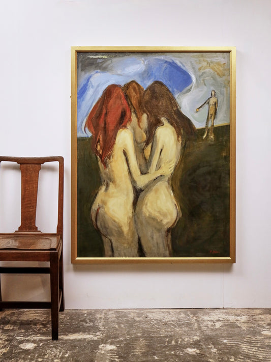 Judgement of Paris - Ewen McAslan (Scottish | 1936 – 2008)