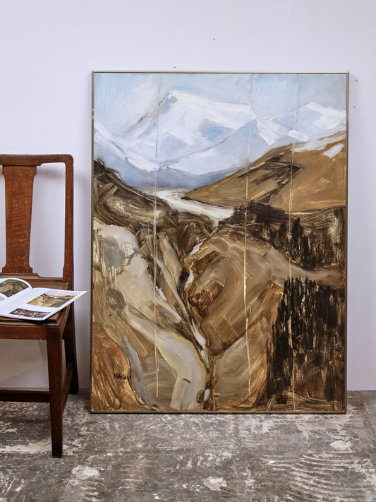 Cleft Valley - Ewen McAslan (Scottish | 1936 – 2008)