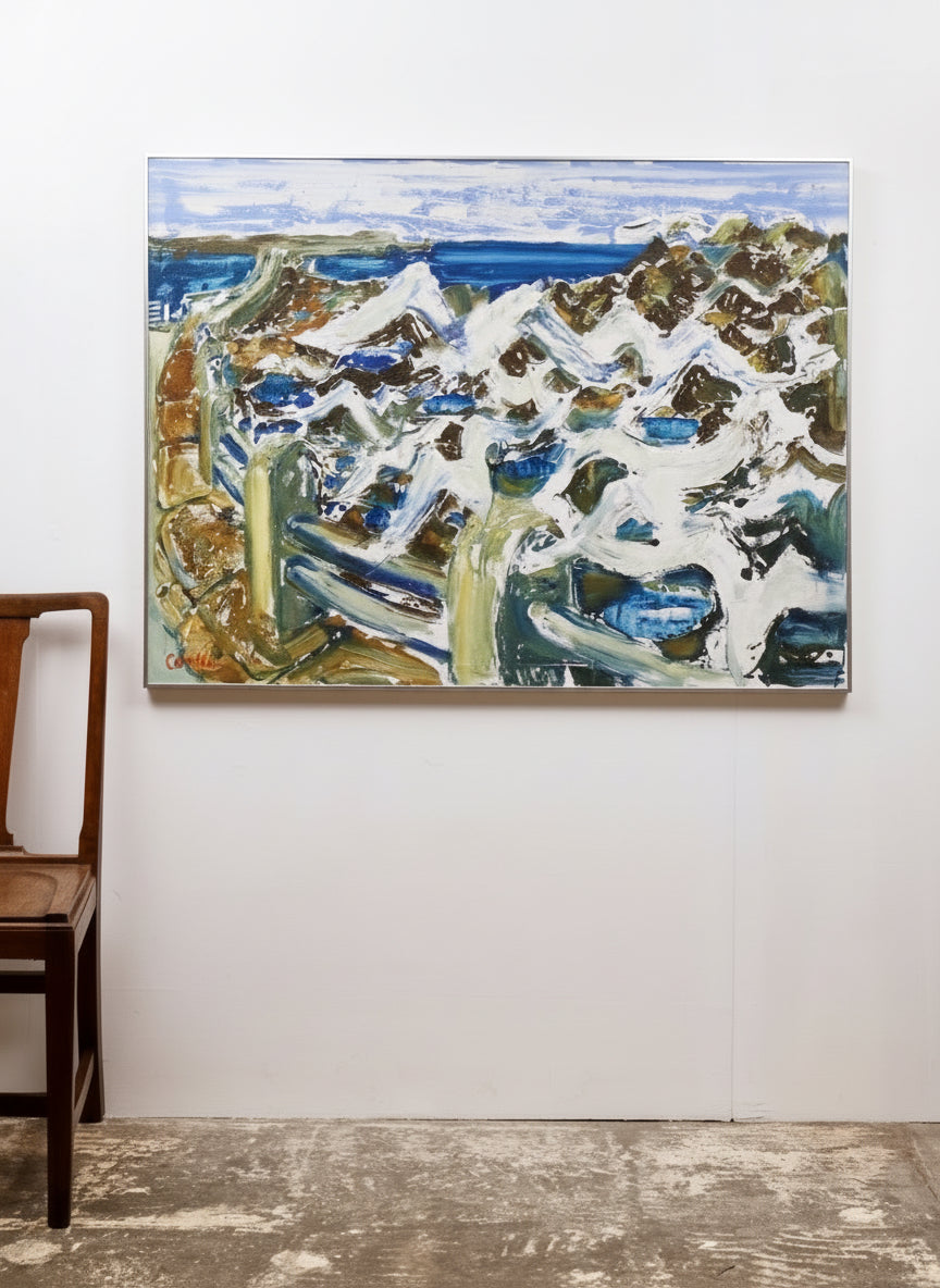 Gulls in the Wind - Isabella (Isobel) Colville (Scottish 1935 | 2025)