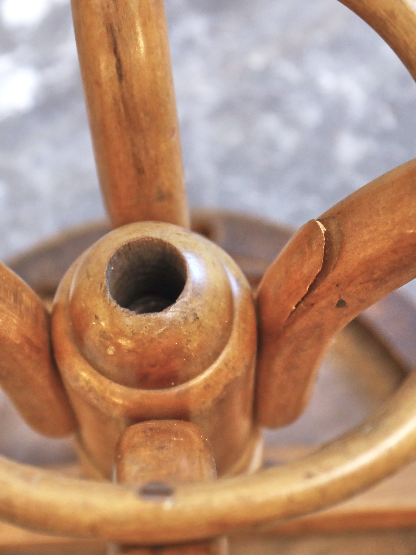 A Thonet Bentwood Revolving Piano Stool