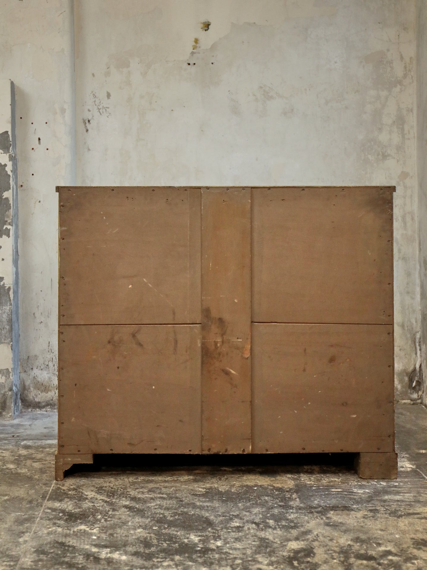 A Pine Chest of Drawers in Original Faux Oak Paint ~ Scottish 19thC