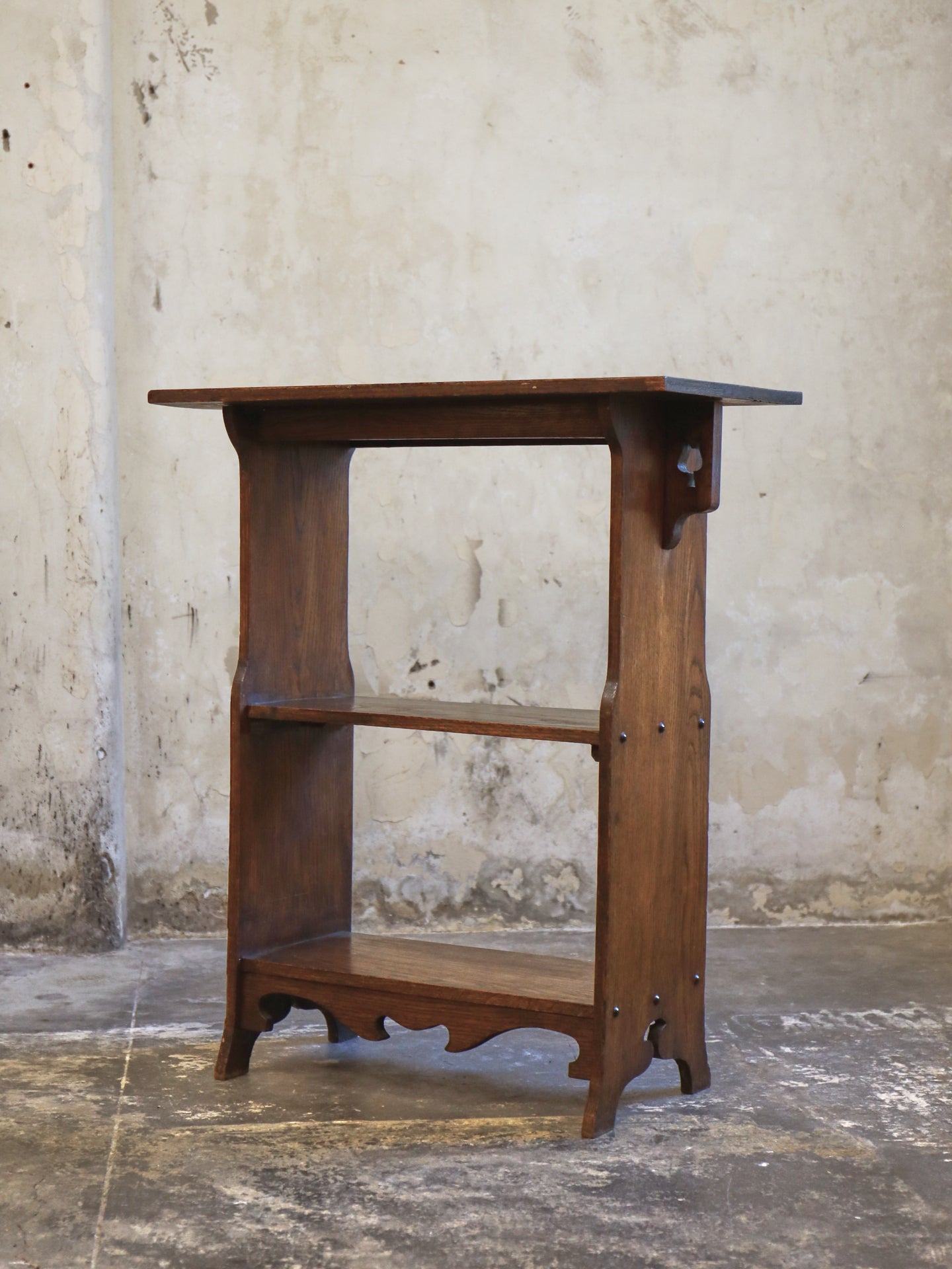 A Small Arts and Crafts Bookcase c1900