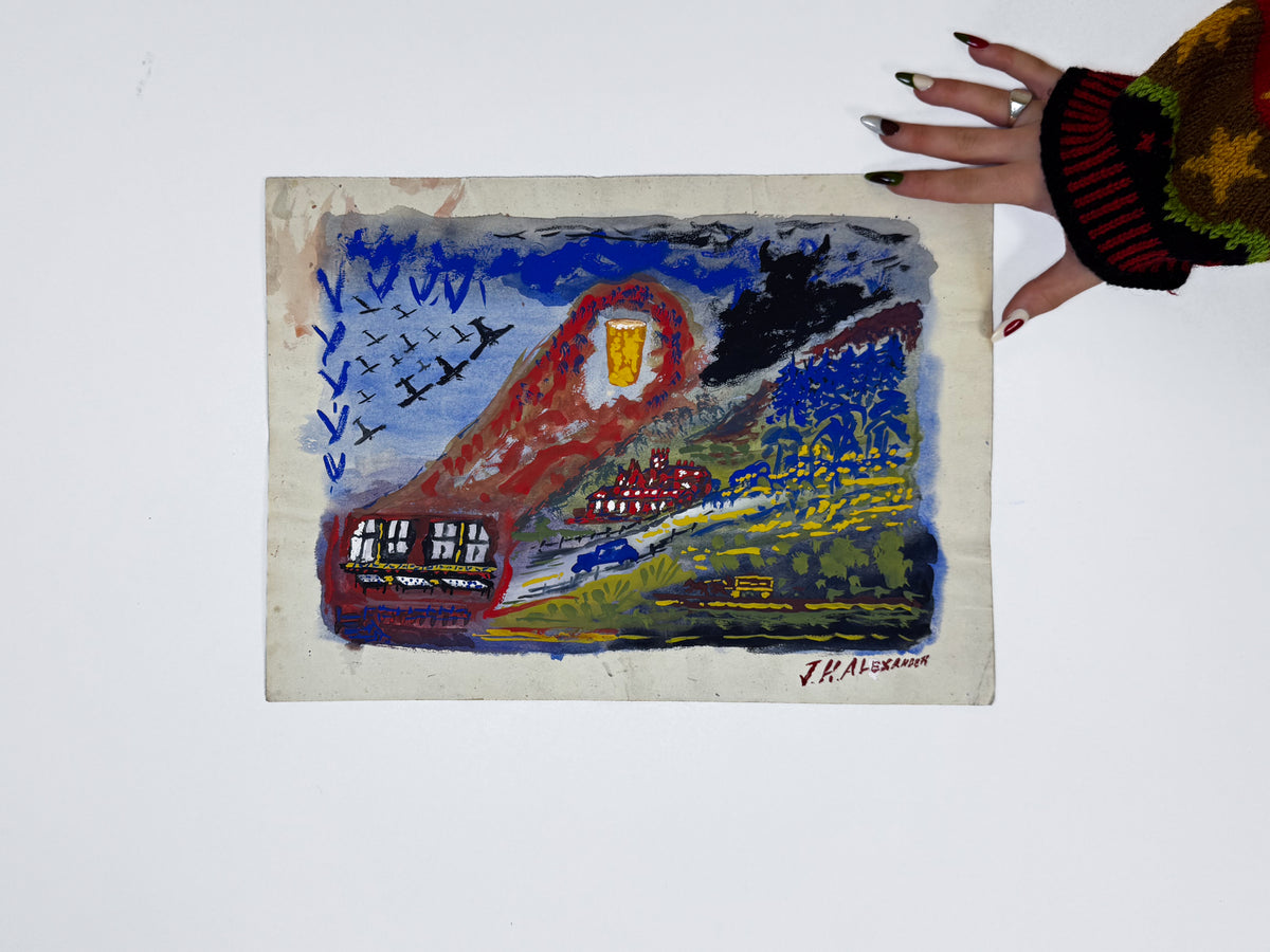 WW2 Art, Class taught by RENDELL WELLS, Scottish | 1911-1997