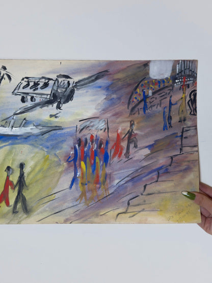 WW2 Art, Class taught by RENDELL WELLS, Scottish | 1911-1997