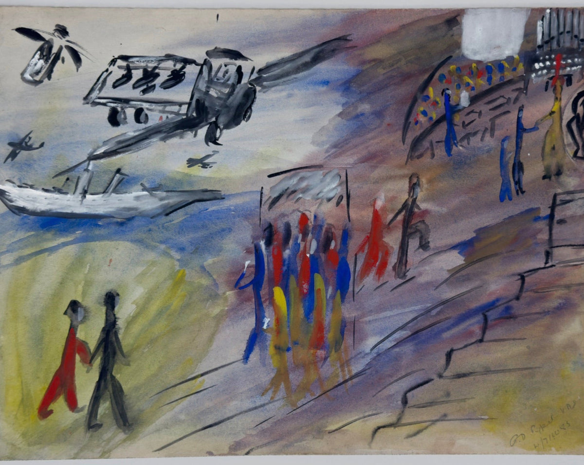 WW2 Art, Class taught by RENDELL WELLS, Scottish | 1911-1997