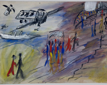 WW2 Art, Class taught by RENDELL WELLS, Scottish | 1911-1997