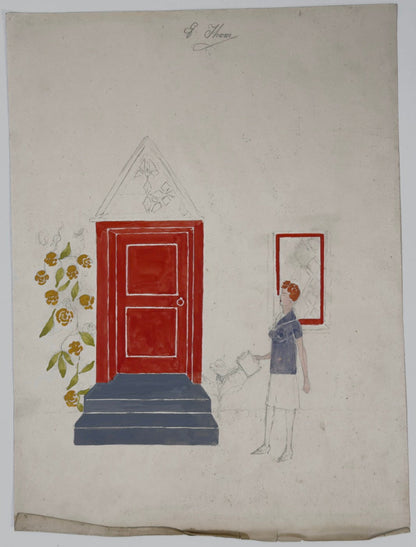 WW2 Art, Class taught by RENDELL WELLS, Scottish | 1911-1997