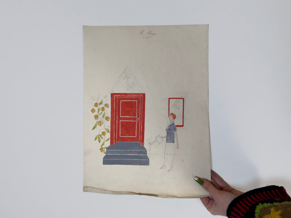 WW2 Art, Class taught by RENDELL WELLS, Scottish | 1911-1997